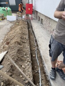 Elektroinstalace - Bytové domy Korandova 7, 9, 11 - Plzeň