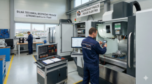 Profesionální revize elektrospotřebičů a strojů v průmyslovém provozu v Plzni. Revizní technik společnosti STRONG tech s.r.o.